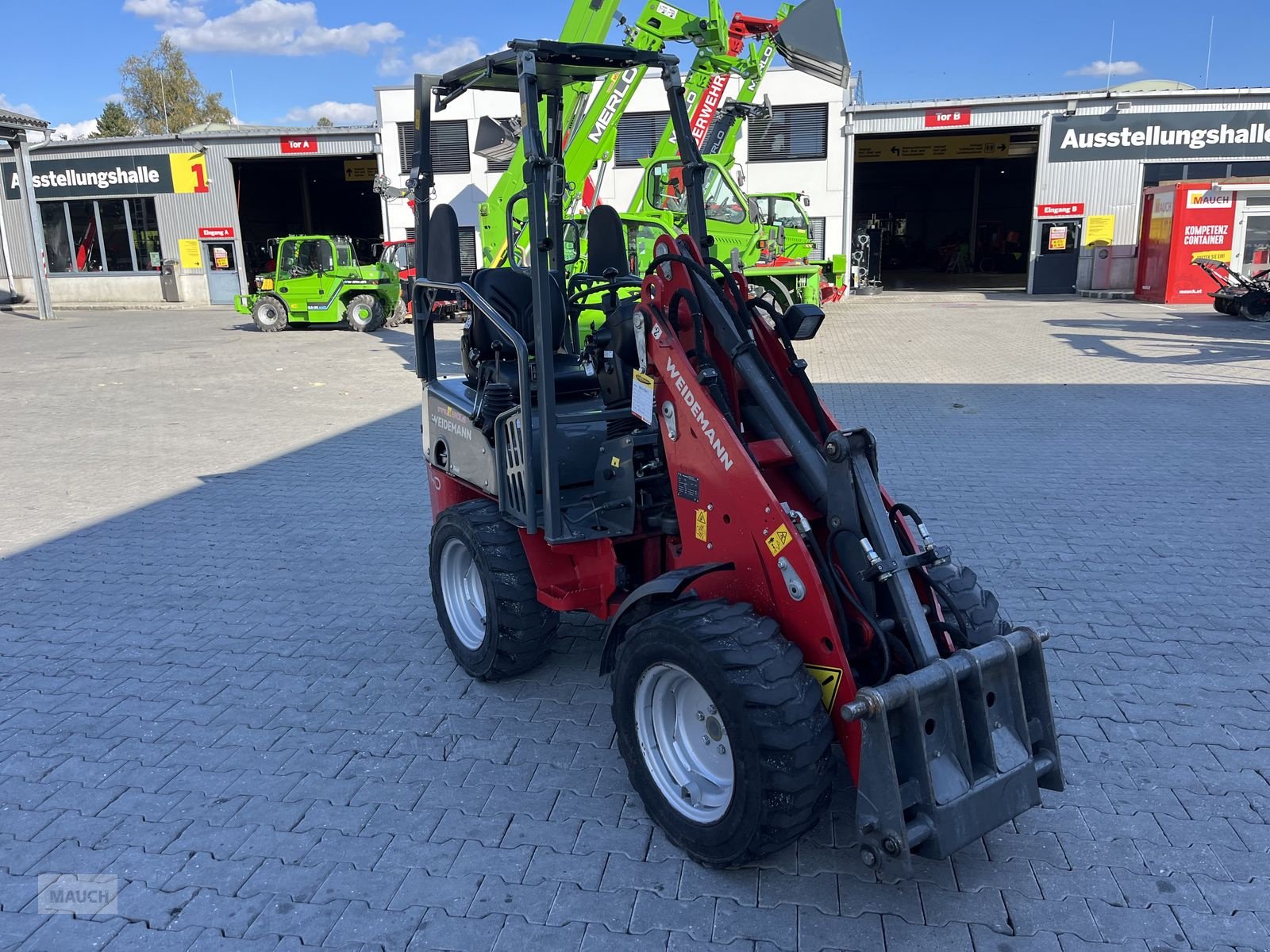 Hoflader a típus Weidemann  1140 mit Klappdach, Gebrauchtmaschine ekkor: Burgkirchen (Kép 12)