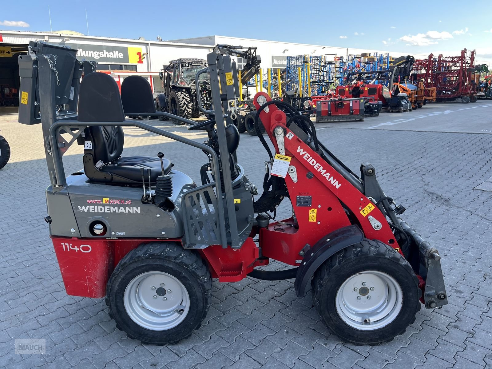 Hoflader a típus Weidemann  1140 mit Klappdach, Gebrauchtmaschine ekkor: Burgkirchen (Kép 8)