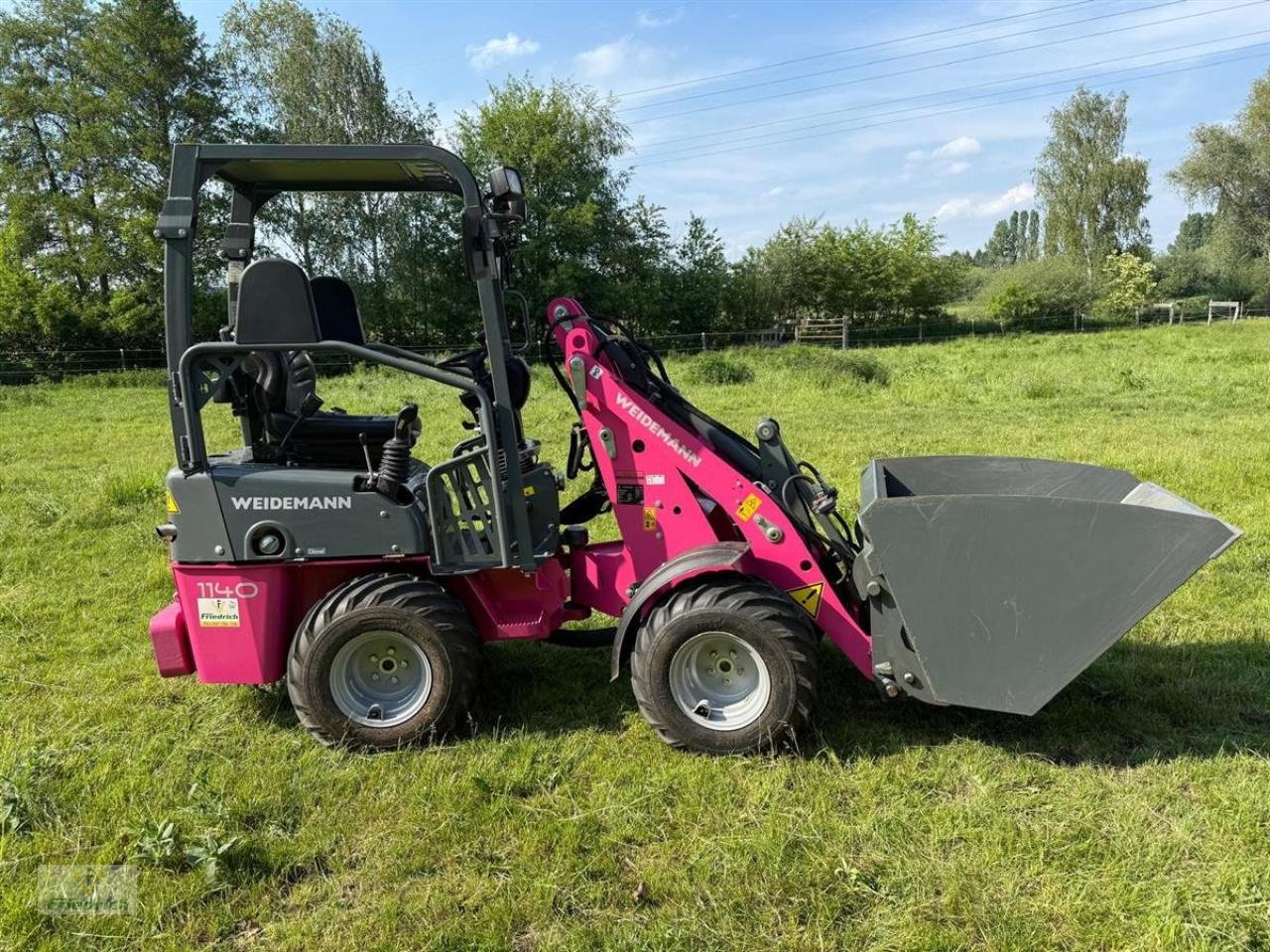 Hoflader tip Weidemann  1140 PINK Hydrostat, Gebrauchtmaschine in Bad Lausick (Poză 2)