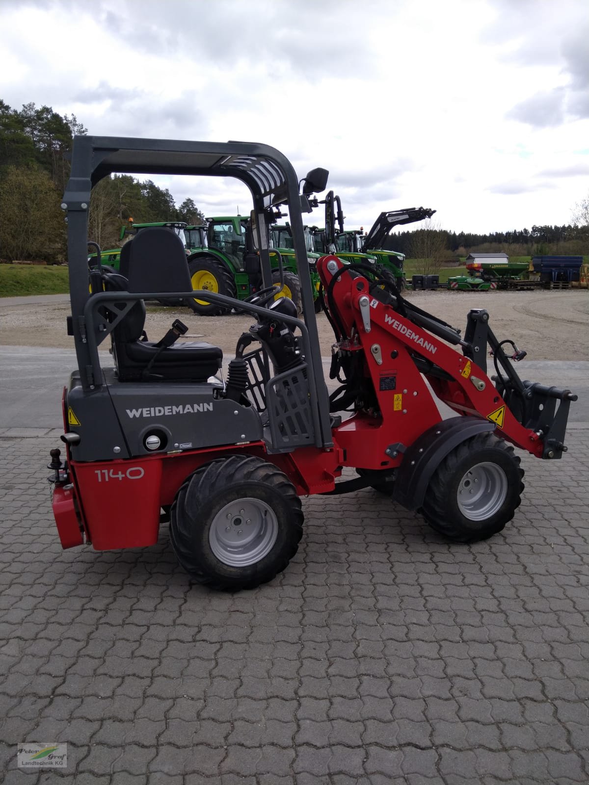 Hoflader des Typs Weidemann  1140 Profi, Gebrauchtmaschine in Pegnitz-Bronn (Bild 3)