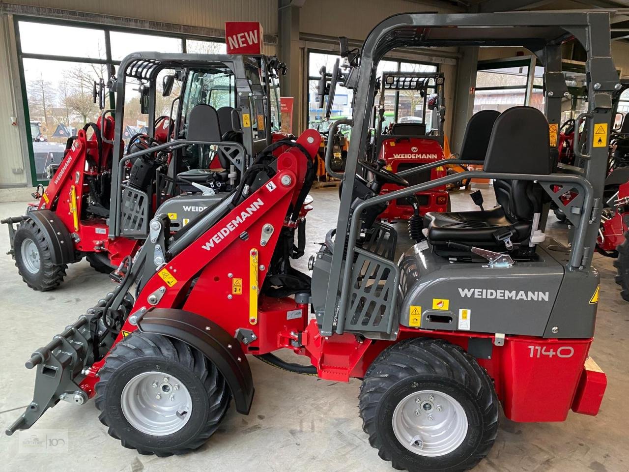 Hoflader tip Weidemann  1140, Neumaschine in Eslohe–Bremke (Poză 1)