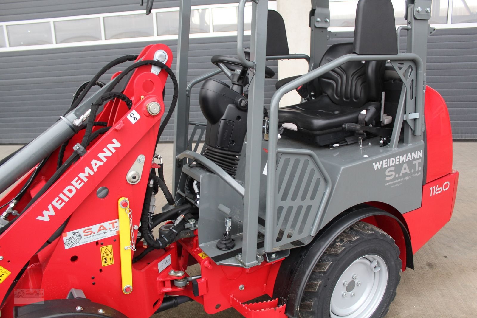 Hoflader del tipo Weidemann  1160-11 Stunden, Vorführmaschine en Eberschwang (Imagen 12)