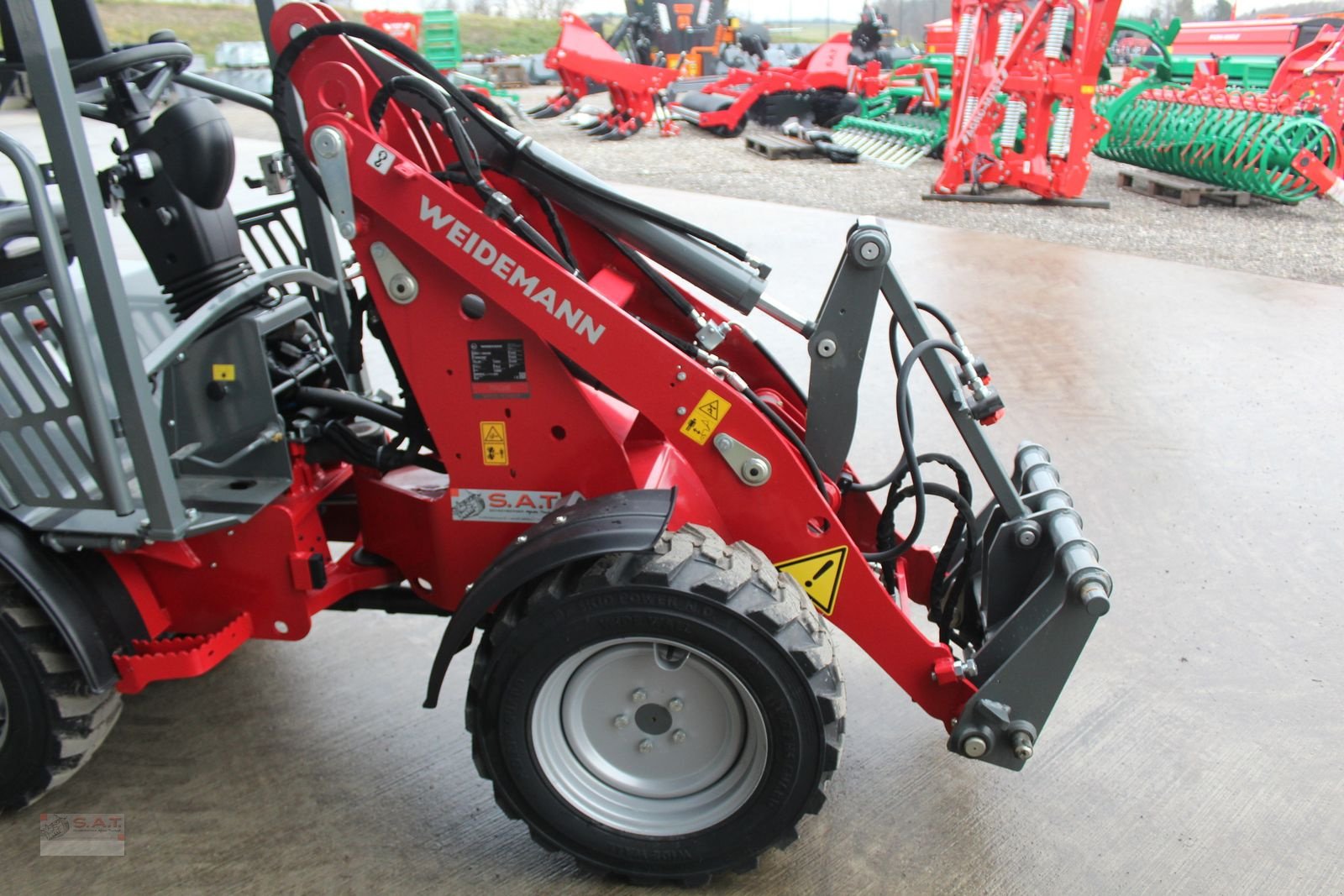 Hoflader del tipo Weidemann  1160-11 Stunden, Vorführmaschine en Eberschwang (Imagen 9)