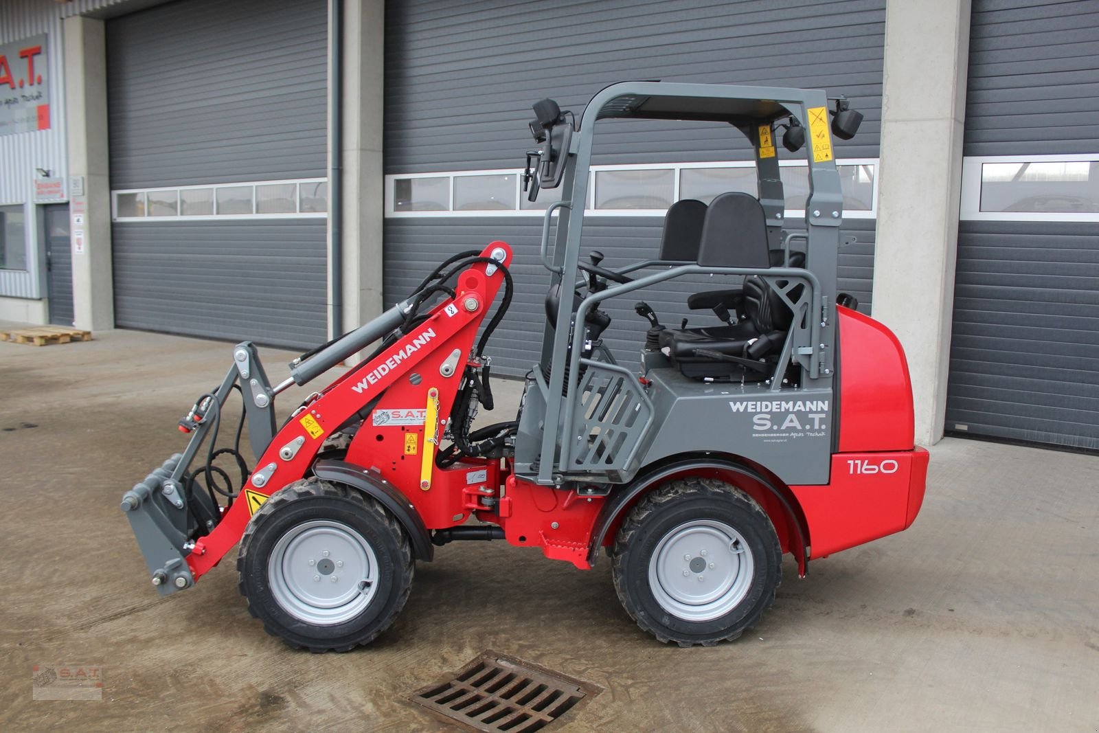 Hoflader del tipo Weidemann  1160-11 Stunden, Vorführmaschine en Eberschwang (Imagen 2)