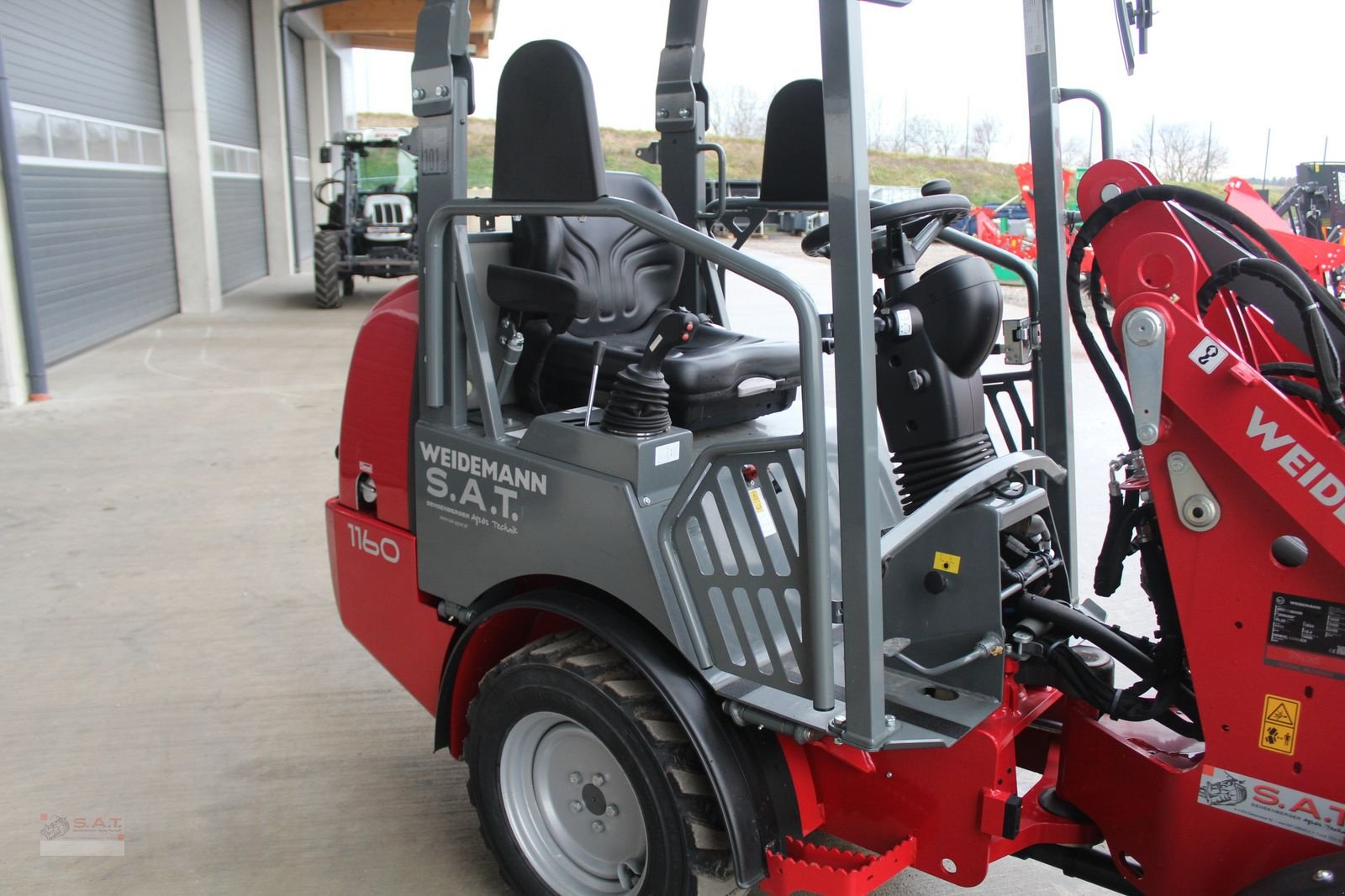 Hoflader del tipo Weidemann  1160-11 Stunden, Vorführmaschine en Eberschwang (Imagen 10)