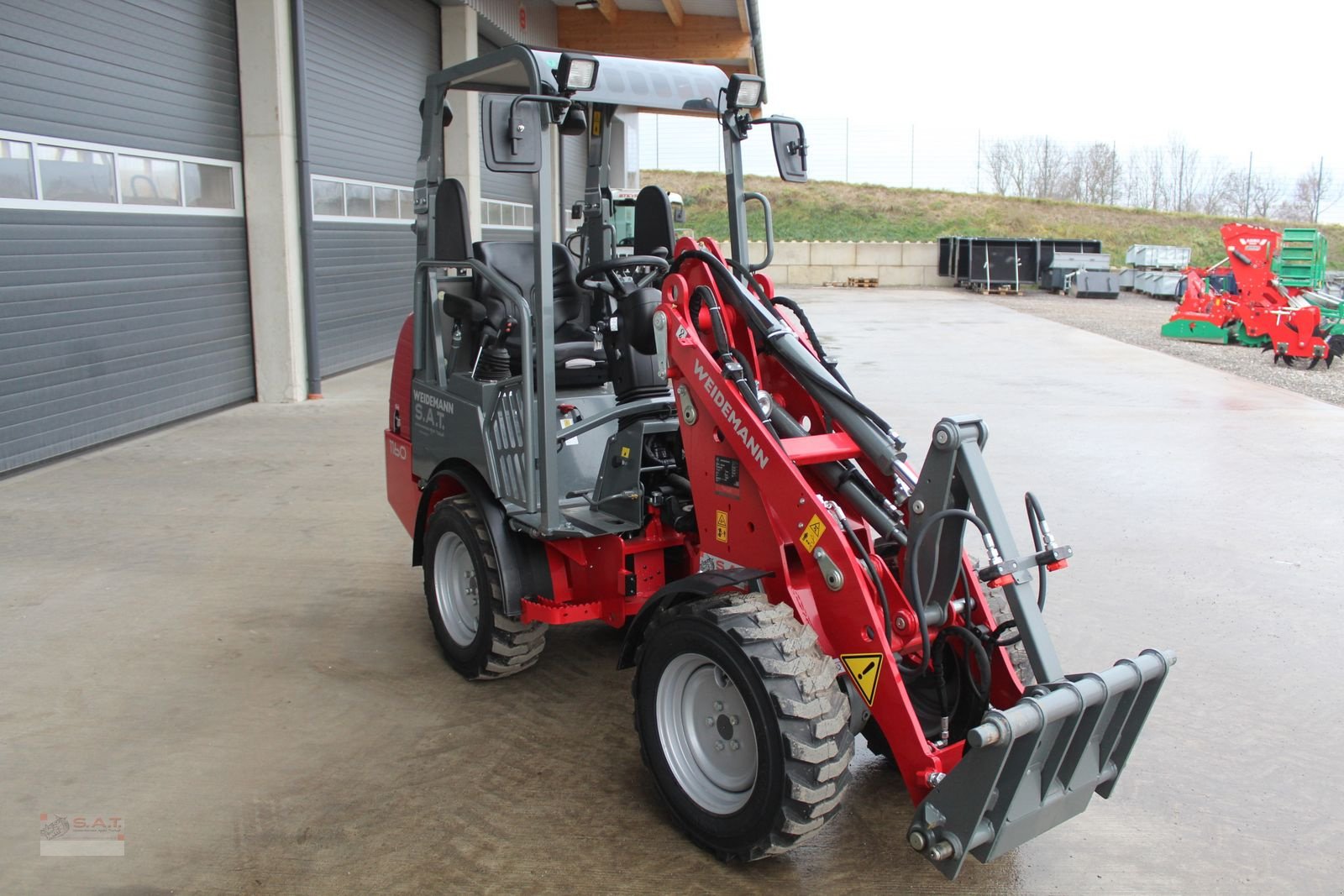 Hoflader del tipo Weidemann  1160-11 Stunden, Vorführmaschine en Eberschwang (Imagen 7)