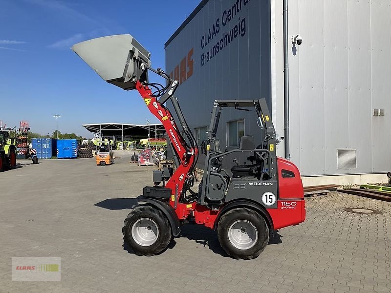 Hoflader Türe ait Weidemann  1160 eHoftrac, Gebrauchtmaschine içinde Schwülper (resim 1)