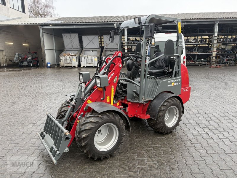 Hoflader typu Weidemann  1160 mit Euro, Gebrauchtmaschine v Burgkirchen