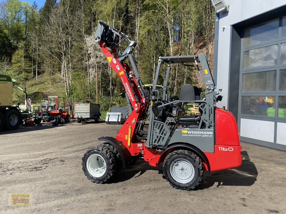 Hoflader a típus Weidemann  1160 mit Fahrerschutzdach, Neumaschine ekkor: Kötschach (Kép 11)