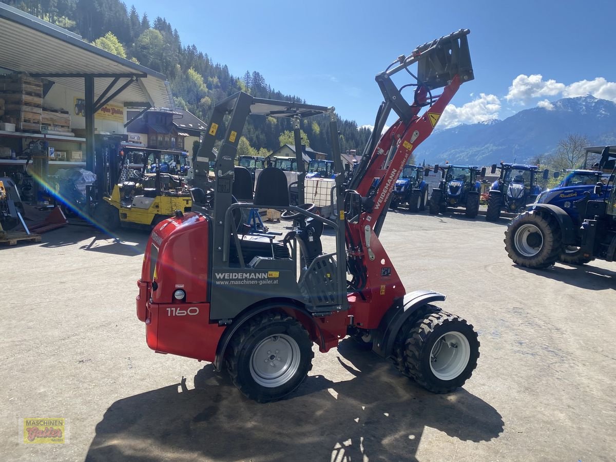 Hoflader a típus Weidemann  1160 mit Fahrerschutzdach, Neumaschine ekkor: Kötschach (Kép 9)