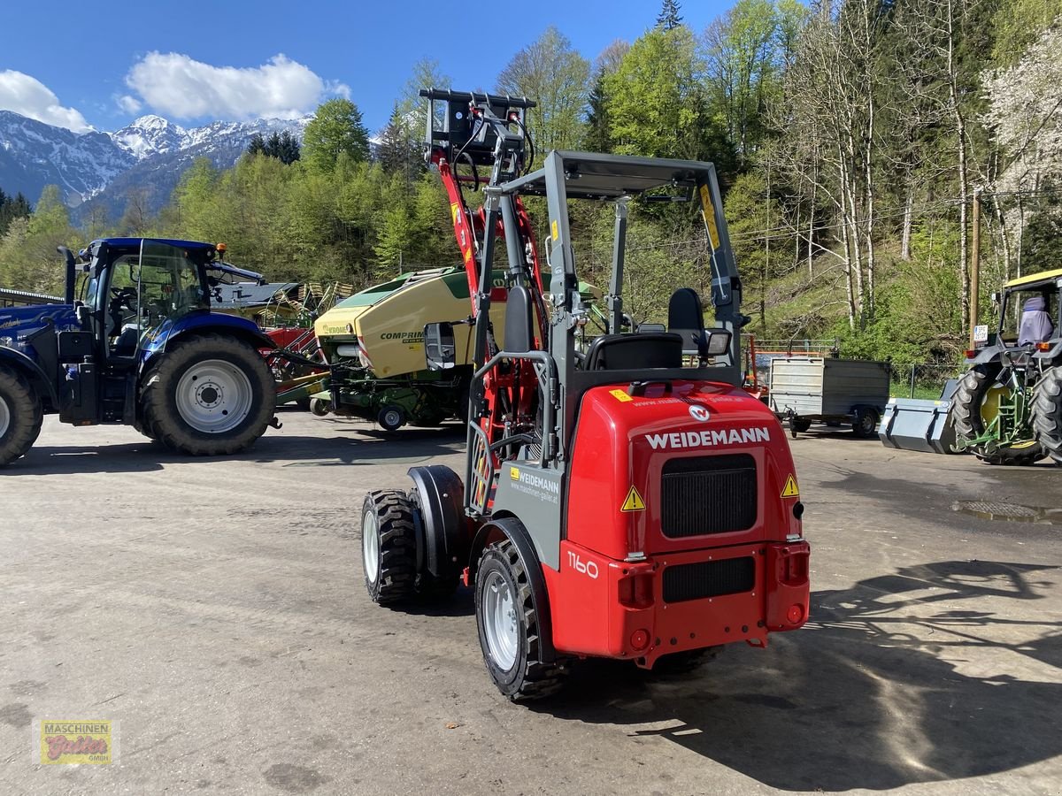 Hoflader a típus Weidemann  1160 mit Fahrerschutzdach, Neumaschine ekkor: Kötschach (Kép 10)