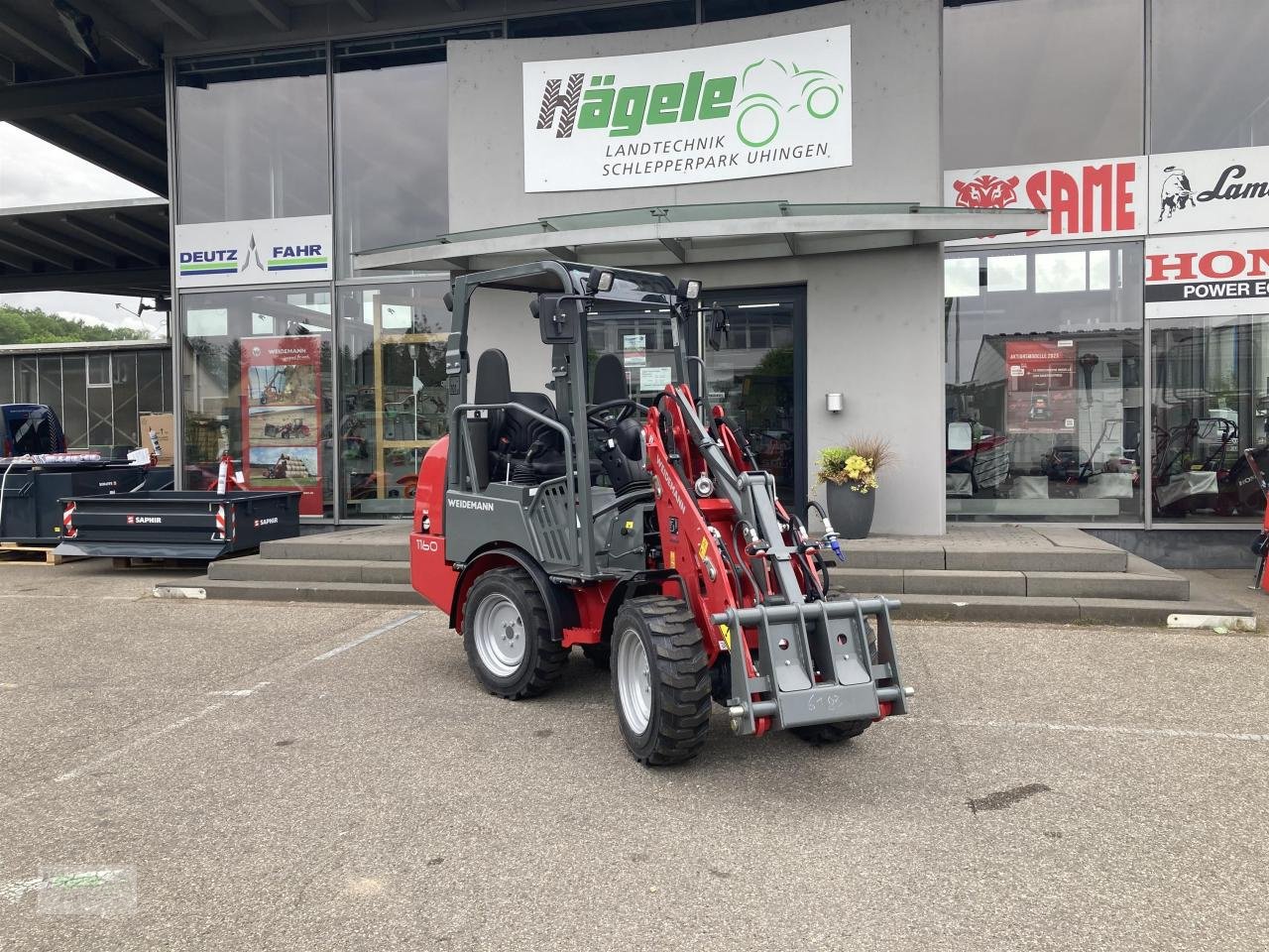 Hoflader tip Weidemann  1160, Neumaschine in Uhingen (Poză 1)