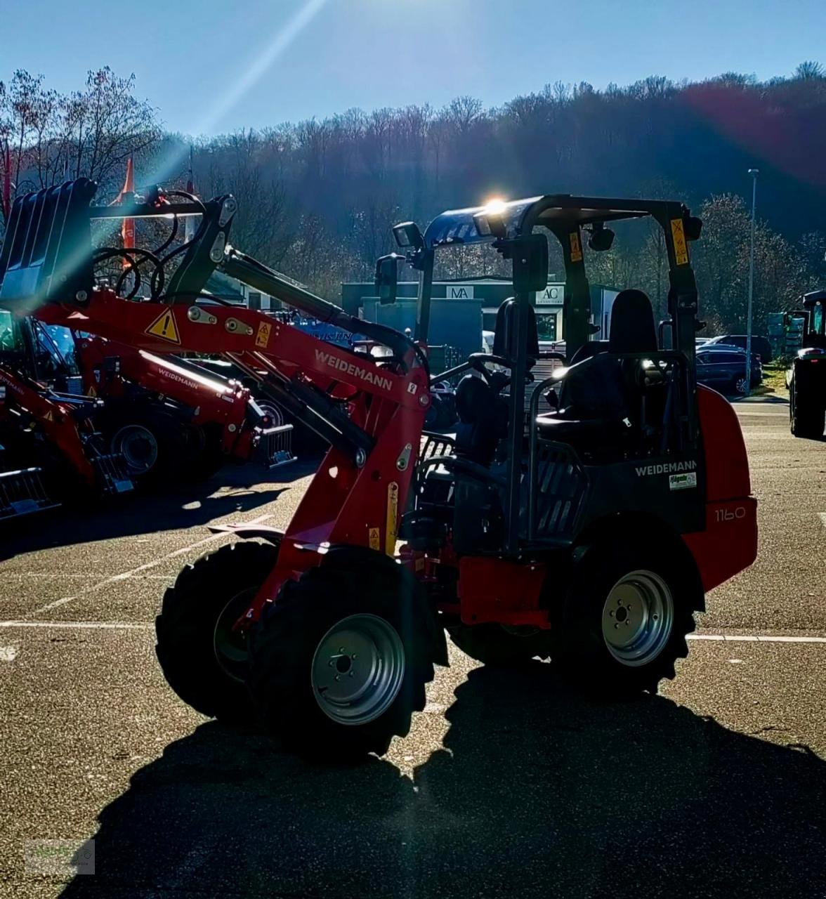 Hoflader typu Weidemann  1160, Neumaschine v Uhingen (Obrázek 4)