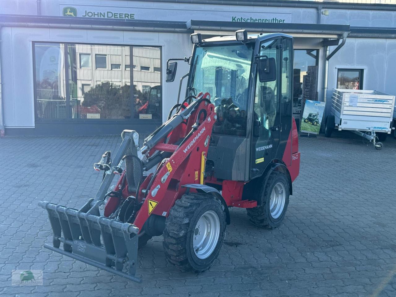 Hoflader a típus Weidemann  1160, Neumaschine ekkor: Münchberg (Kép 1)