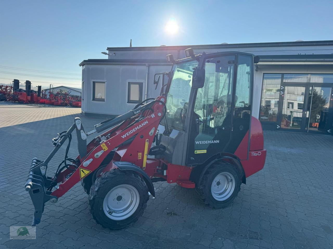 Hoflader a típus Weidemann  1160, Neumaschine ekkor: Münchberg (Kép 2)