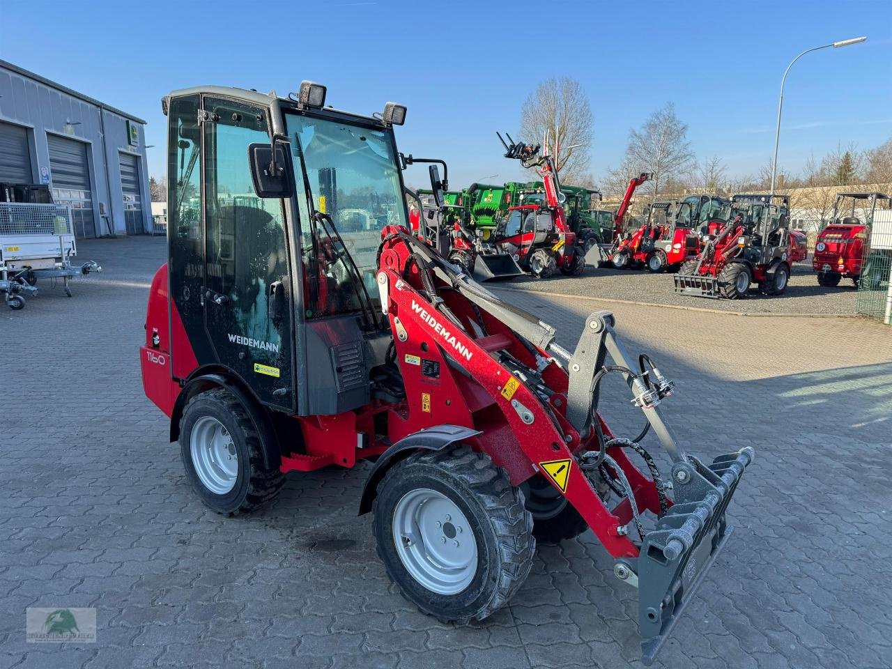 Hoflader a típus Weidemann  1160, Neumaschine ekkor: Münchberg (Kép 7)