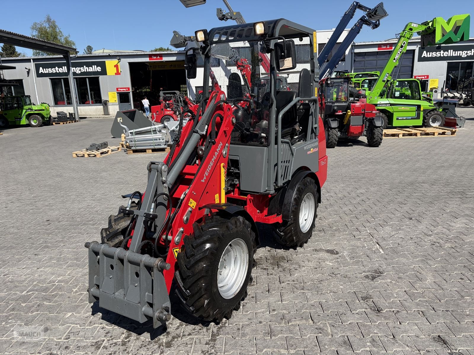 Hoflader типа Weidemann  1160, Gebrauchtmaschine в Burgkirchen (Фотография 2)
