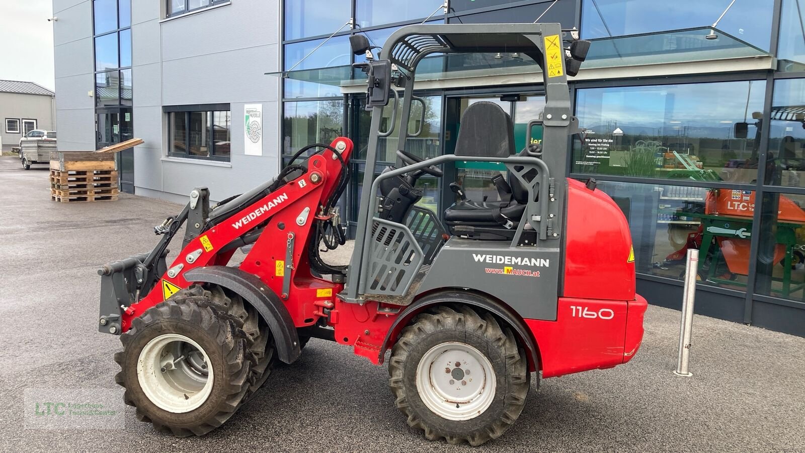 Hoflader des Typs Weidemann  1160, Gebrauchtmaschine in Eggendorf (Bild 8)