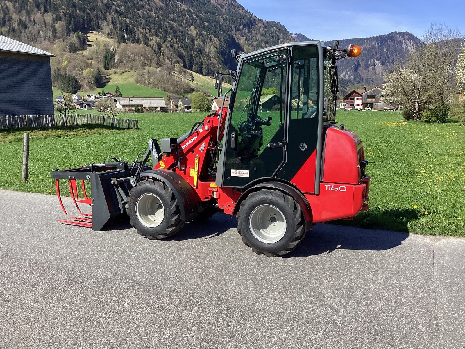 Hoflader del tipo Weidemann  1160, Neumaschine en Bezau (Imagen 12)