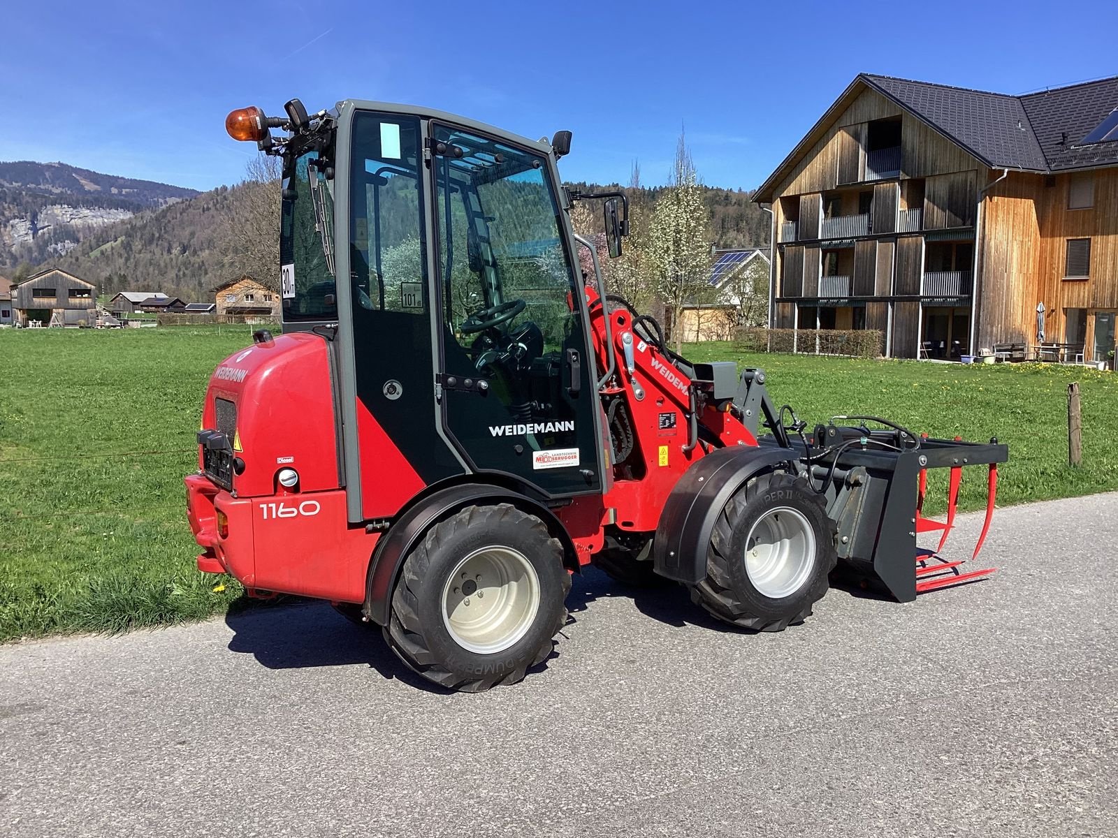 Hoflader del tipo Weidemann  1160, Neumaschine en Bezau (Imagen 20)