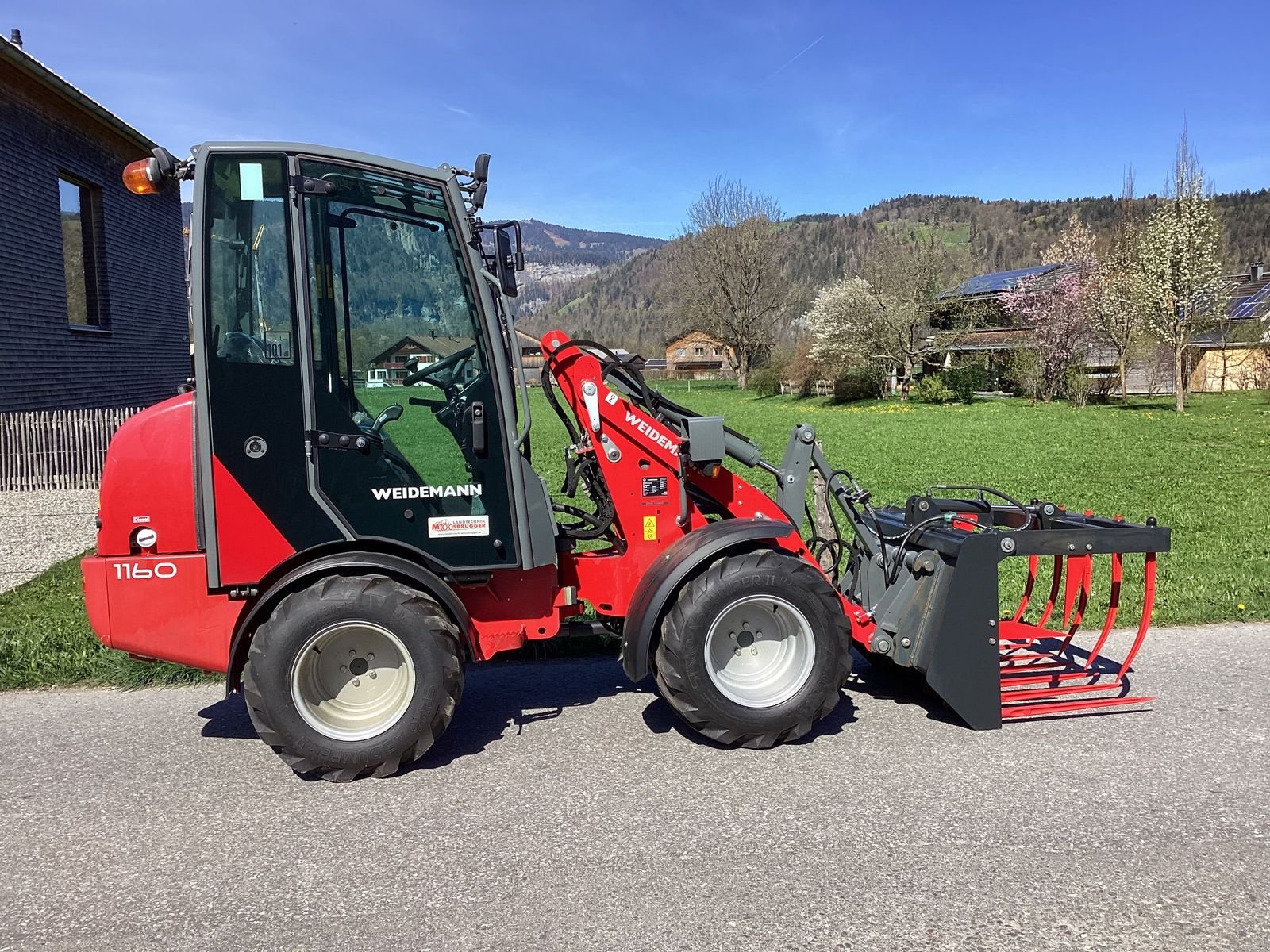 Hoflader del tipo Weidemann  1160, Neumaschine en Bezau (Imagen 17)