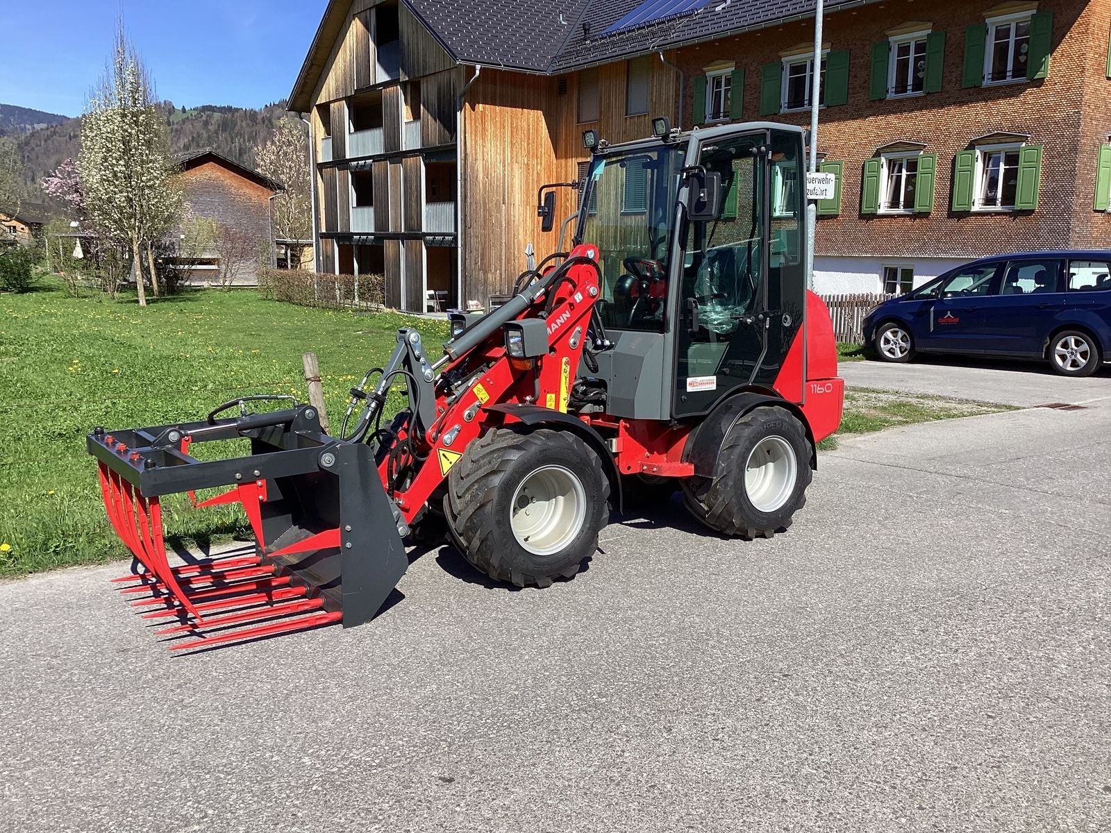 Hoflader del tipo Weidemann  1160, Neumaschine en Bezau (Imagen 11)