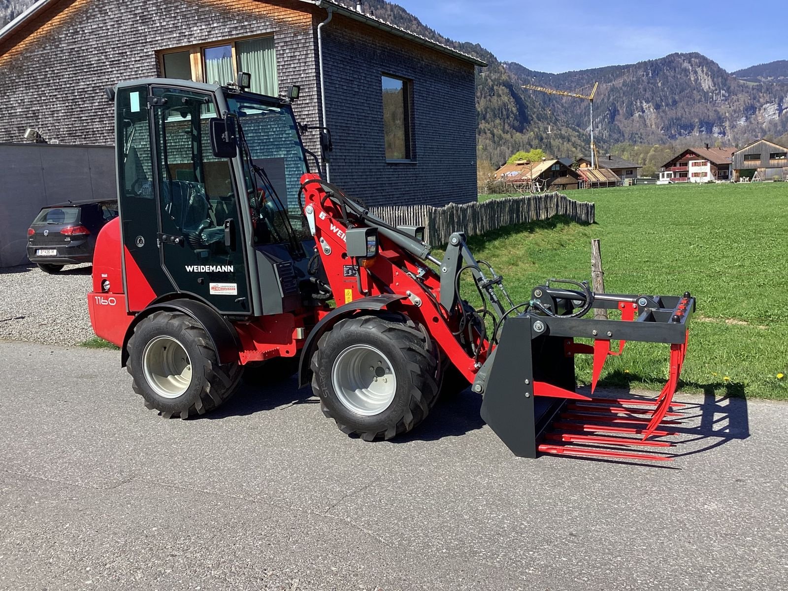 Hoflader del tipo Weidemann  1160, Neumaschine en Bezau (Imagen 16)