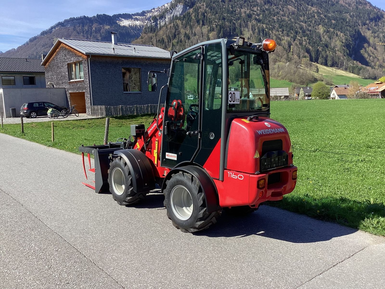 Hoflader del tipo Weidemann  1160, Neumaschine en Bezau (Imagen 13)