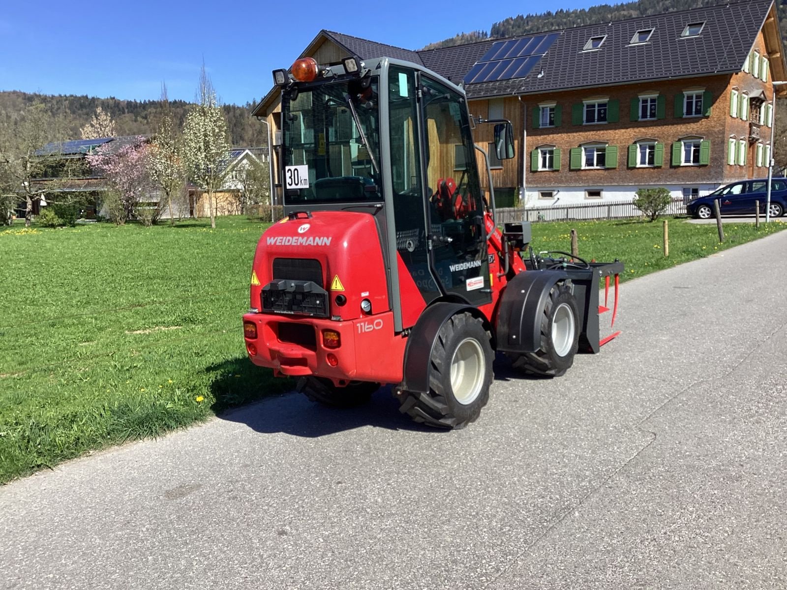 Hoflader del tipo Weidemann  1160, Neumaschine en Bezau (Imagen 19)