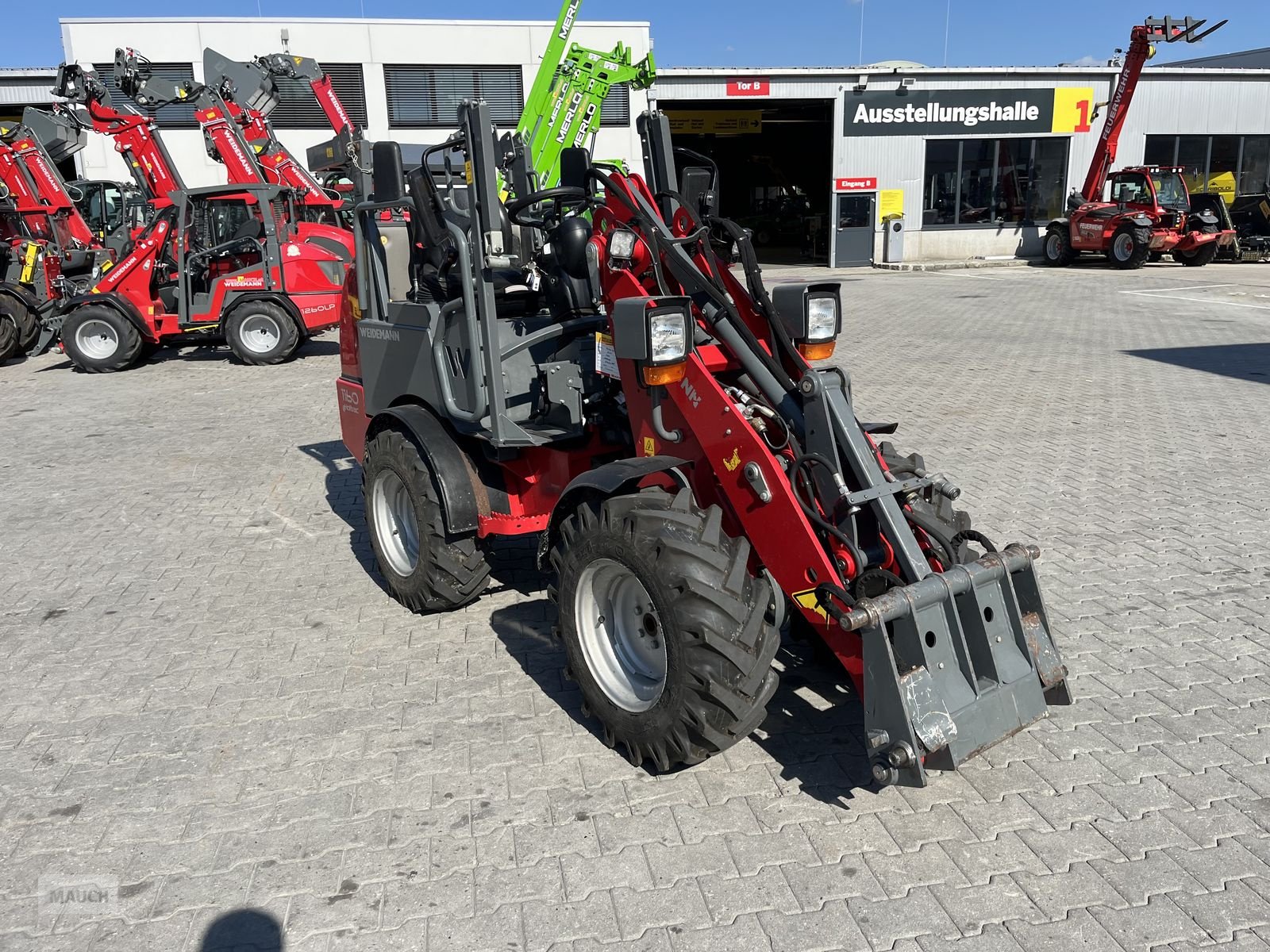 Hoflader tip Weidemann  1160E mit 1400h, hohe Hubhöhe, Gebrauchtmaschine in Burgkirchen (Poză 10)