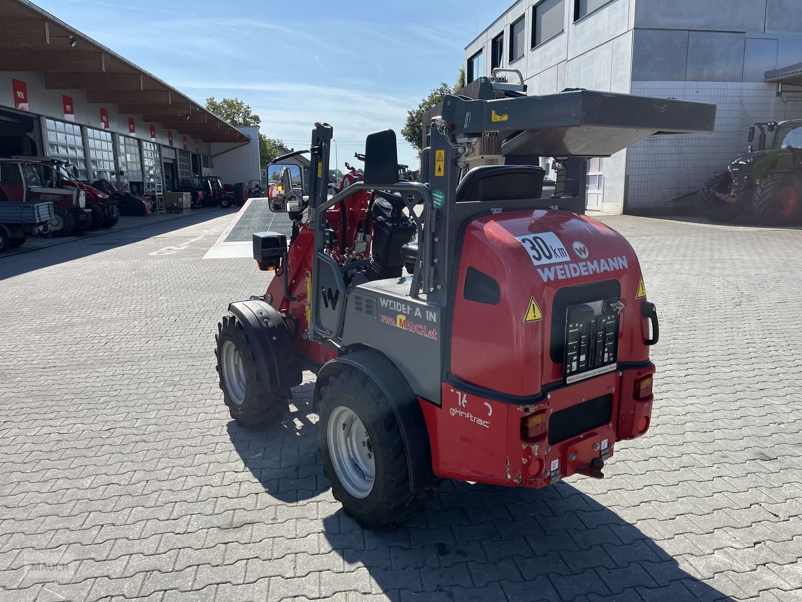 Hoflader tip Weidemann  1160E mit 1400h, hohe Hubhöhe, Gebrauchtmaschine in Burgkirchen (Poză 12)