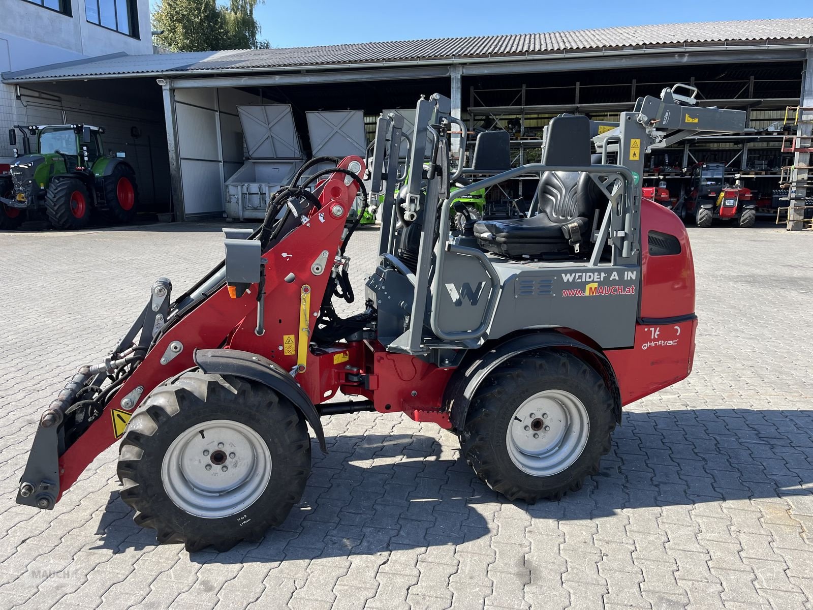 Hoflader tip Weidemann  1160E mit 1400h, hohe Hubhöhe, Gebrauchtmaschine in Burgkirchen (Poză 2)