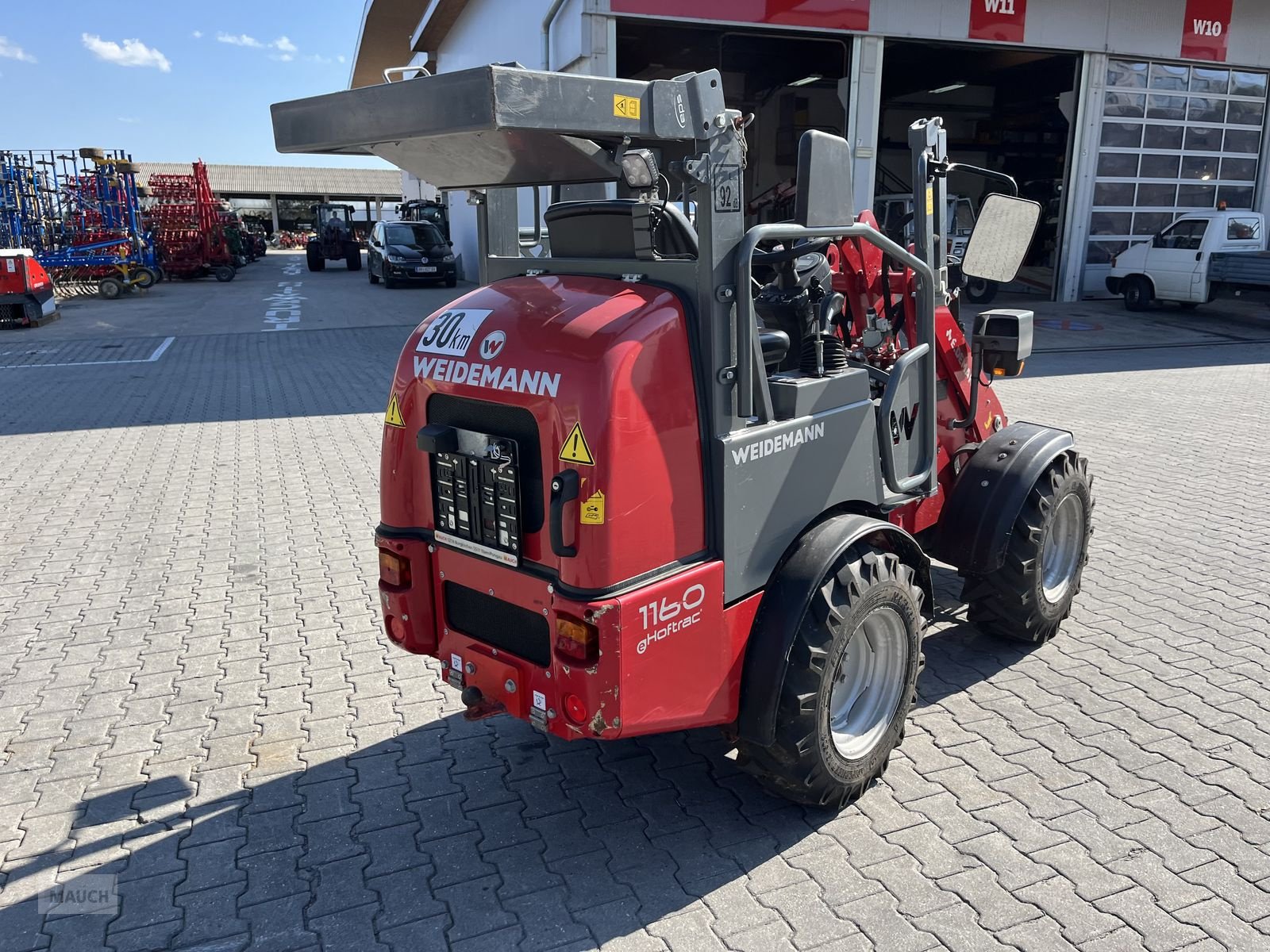 Hoflader tip Weidemann  1160E mit 1400h, hohe Hubhöhe, Gebrauchtmaschine in Burgkirchen (Poză 13)