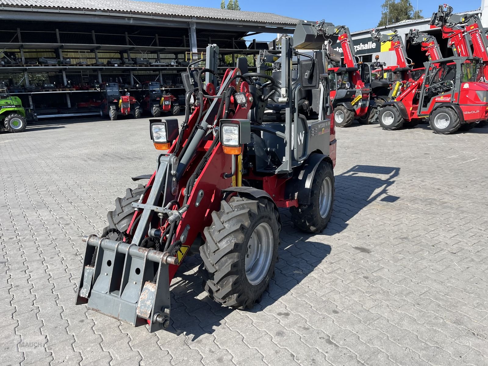 Hoflader tip Weidemann  1160E mit 1400h, hohe Hubhöhe, Gebrauchtmaschine in Burgkirchen (Poză 5)