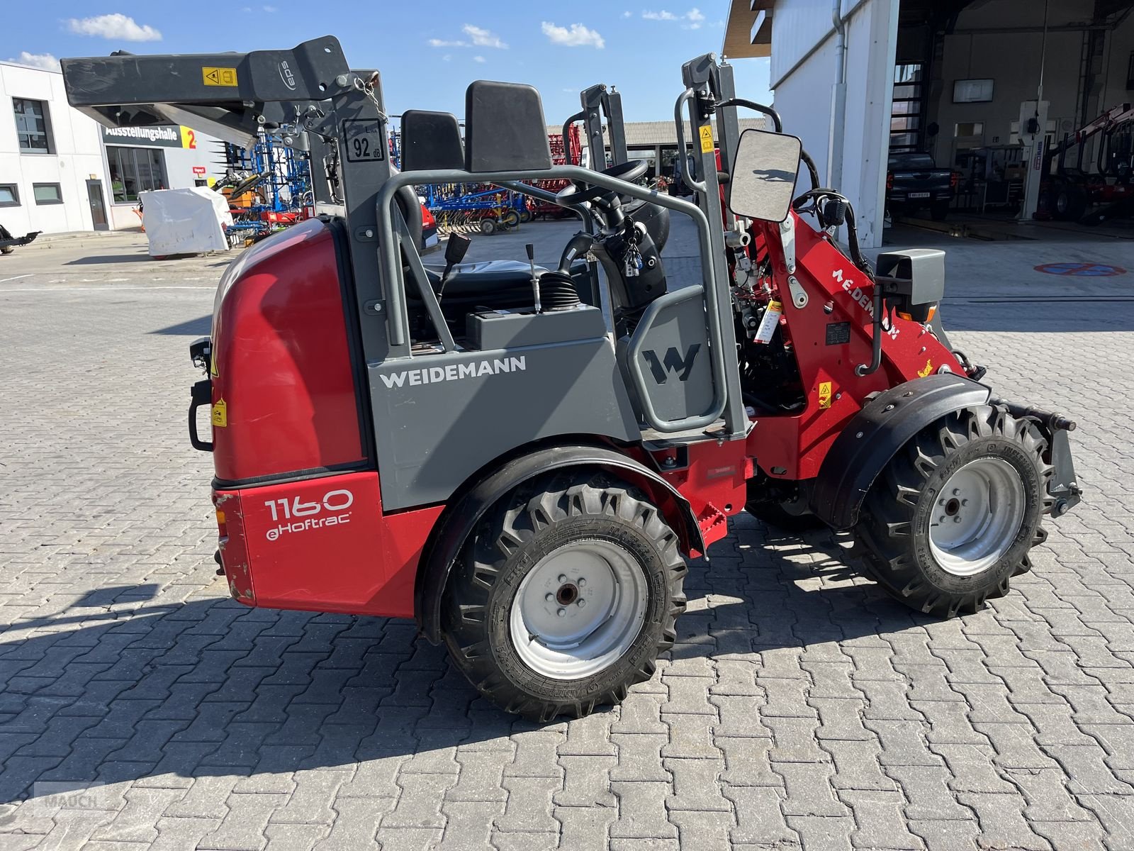 Hoflader tip Weidemann  1160E mit 1400h, hohe Hubhöhe, Gebrauchtmaschine in Burgkirchen (Poză 8)