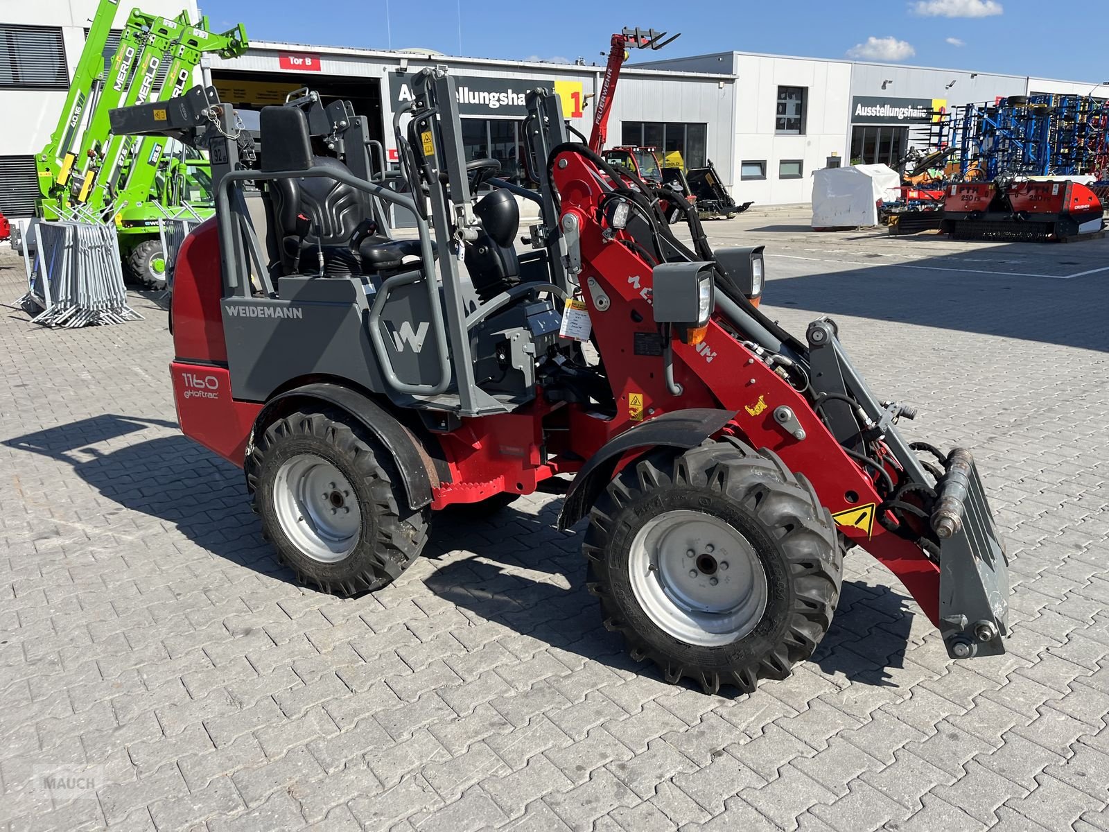 Hoflader tip Weidemann  1160E mit 1400h, hohe Hubhöhe, Gebrauchtmaschine in Burgkirchen (Poză 9)