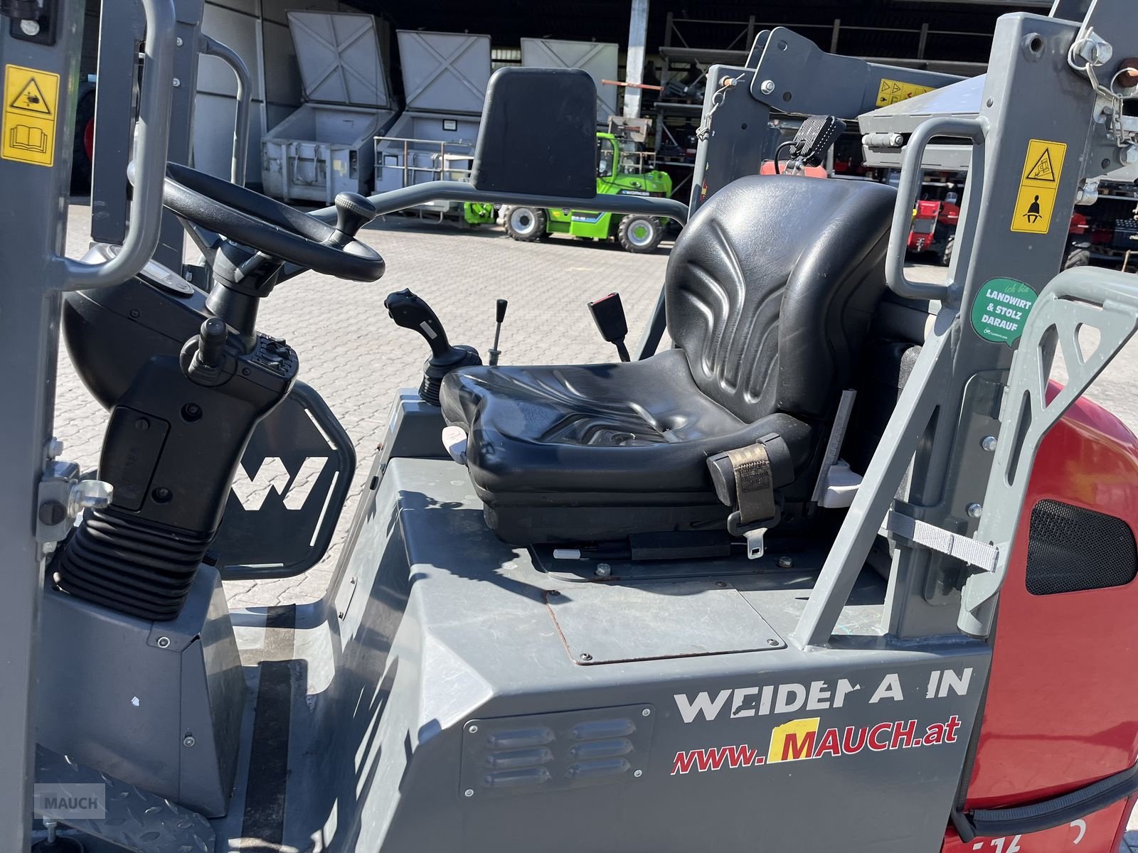 Hoflader des Typs Weidemann  1160E mit 1500h, hohe Hubhöhe, Gebrauchtmaschine in Burgkirchen (Bild 15)