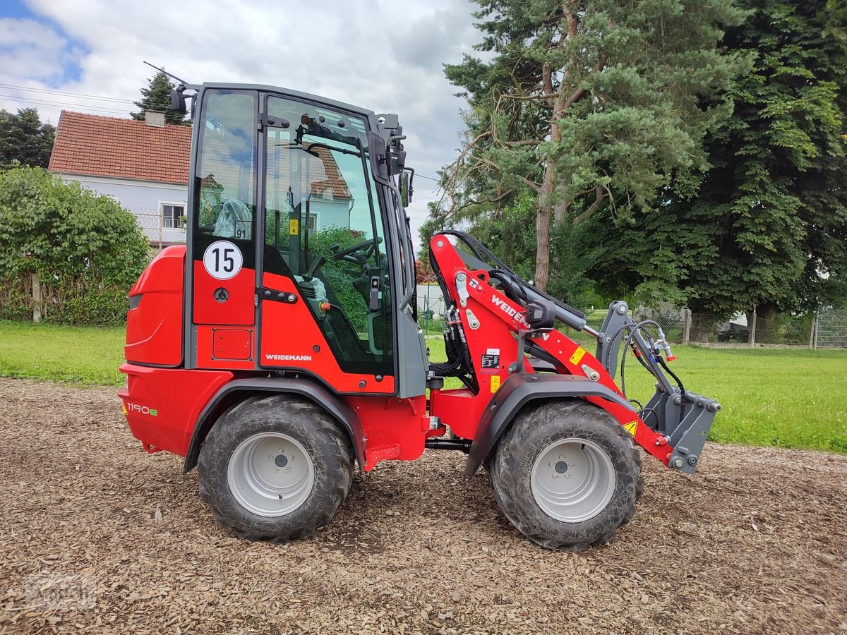 Hoflader des Typs Weidemann  1190e Elektro mit Kabine - NEUHEIT !!!, Neumaschine in Burgkirchen (Bild 8)