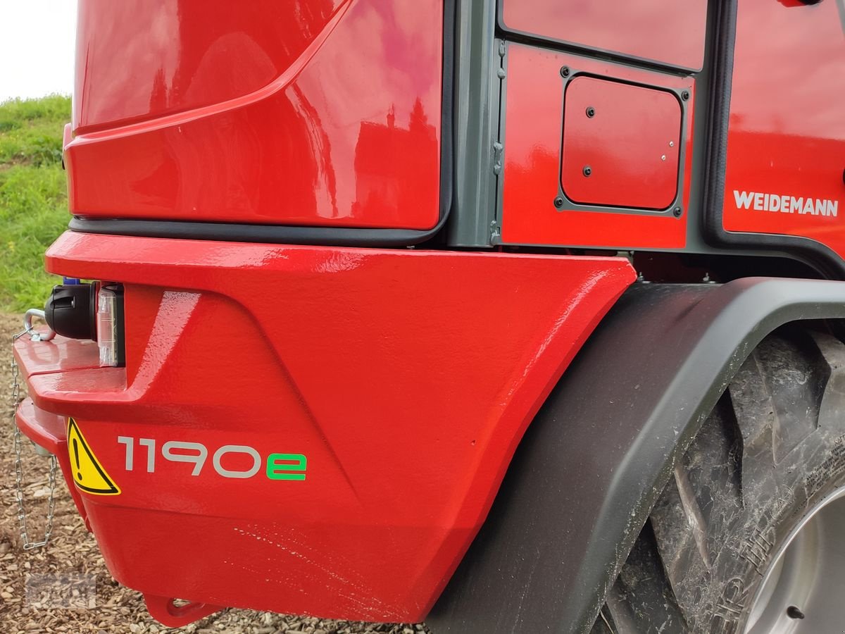 Hoflader of the type Weidemann  1190e Elektro mit Kabine, Neumaschine in Burgkirchen (Picture 15)