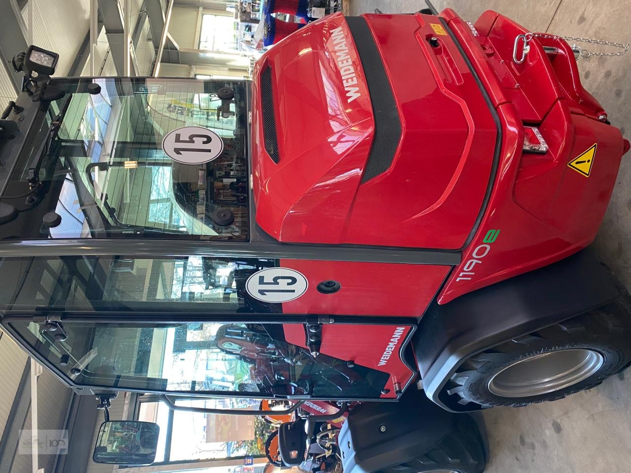 Hoflader typu Weidemann  1190e HOFTRAC, Neumaschine w Eslohe–Bremke (Zdjęcie 3)