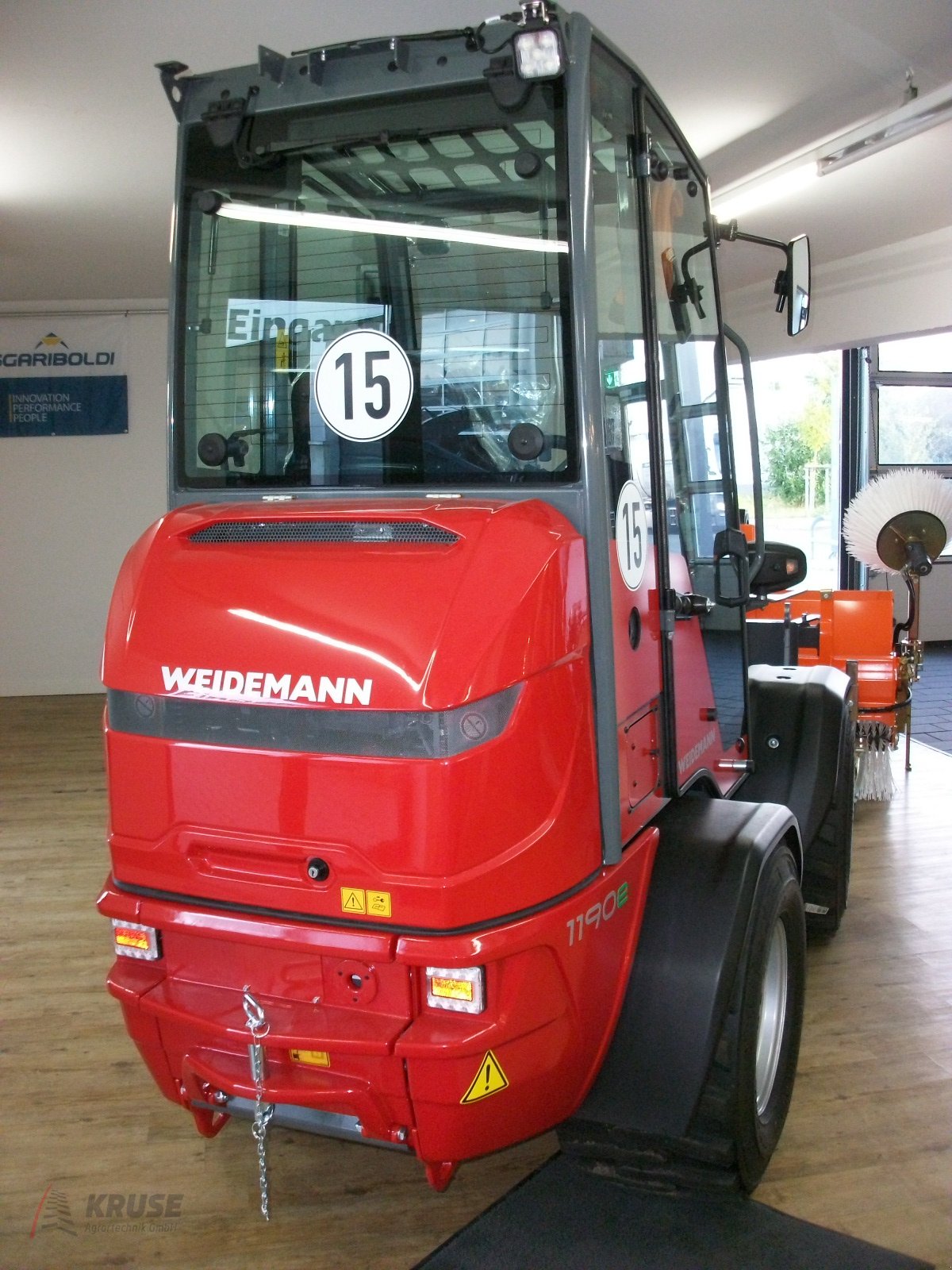 Hoflader des Typs Weidemann  1190e mit Kabine, Neumaschine in Fürstenau (Bild 6)