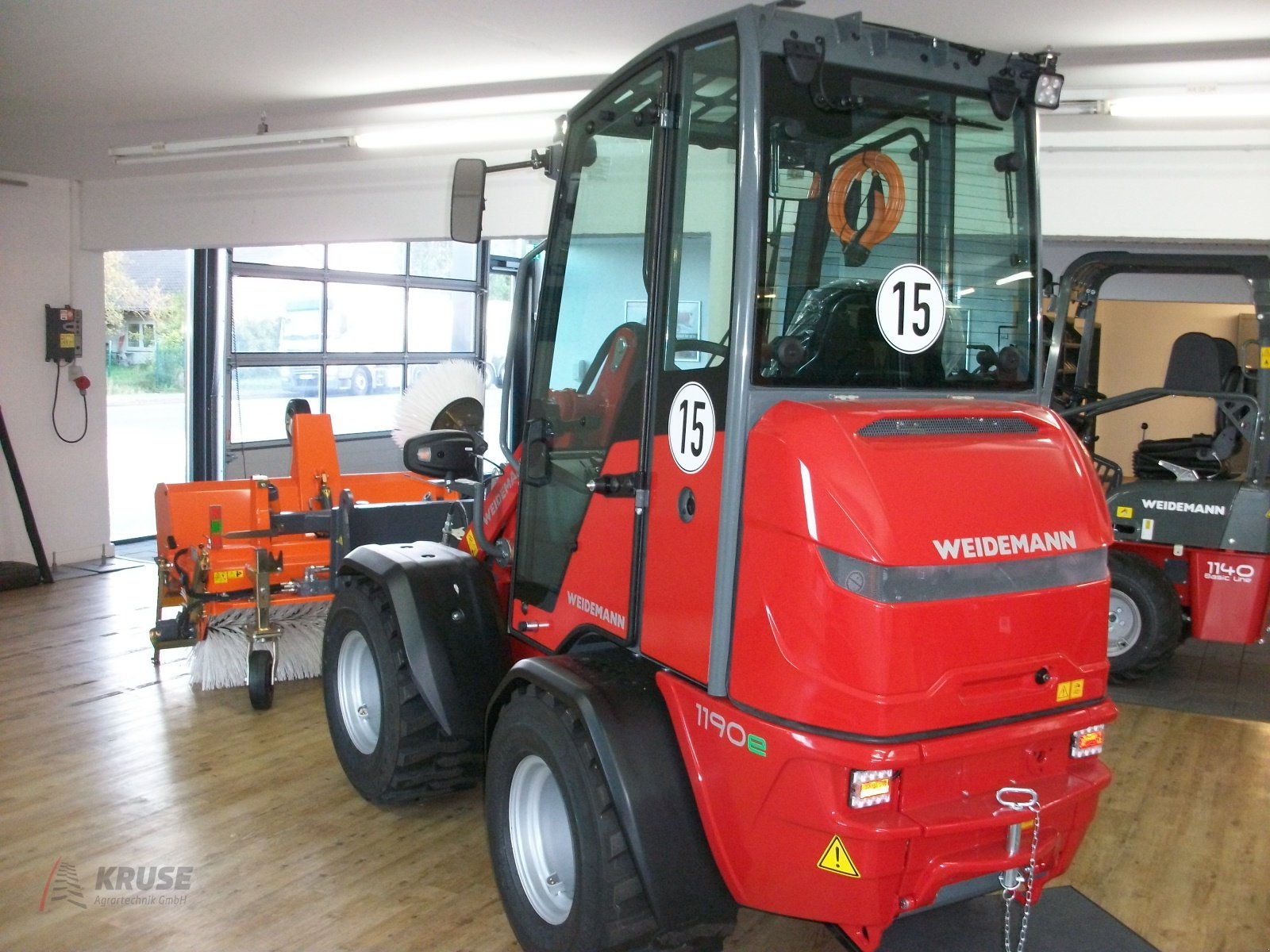 Hoflader a típus Weidemann  1190e mit Kabine, Neumaschine ekkor: Fürstenau (Kép 7)