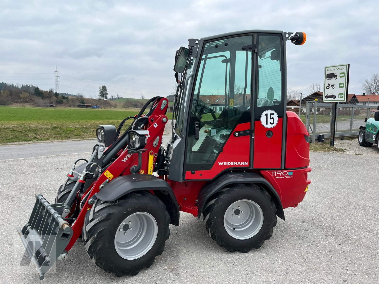 Hoflader of the type Weidemann  1190E, Gebrauchtmaschine in Soyen (Picture 1)