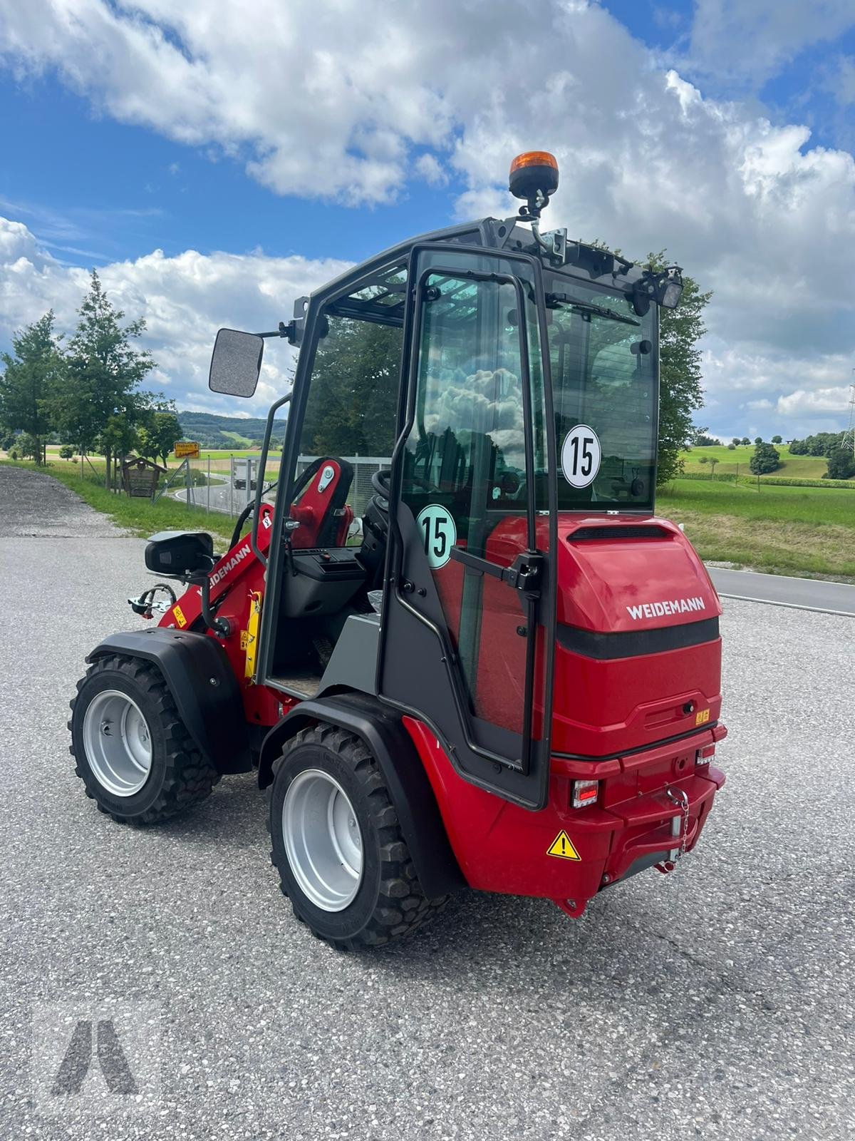 Hoflader of the type Weidemann  1190E, Neumaschine in Schwabmünchen (Picture 5)