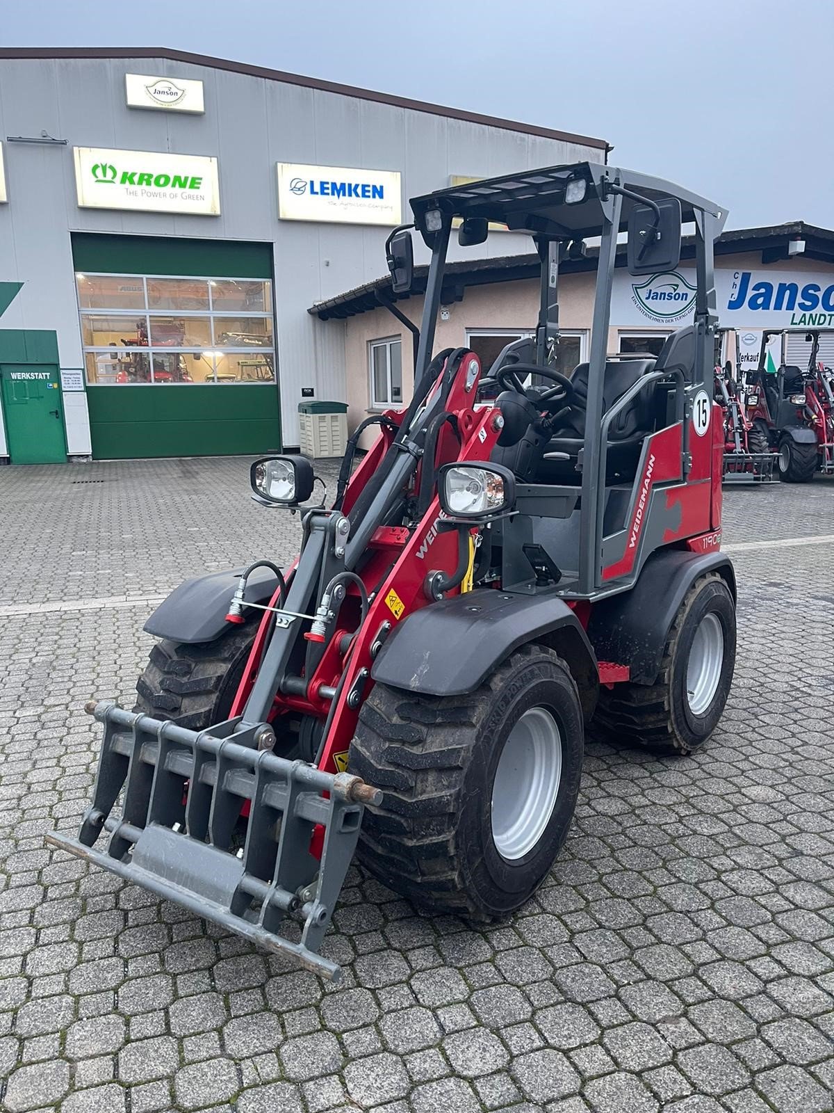 Hoflader of the type Weidemann  1190E, Gebrauchtmaschine in Gudensberg (Picture 3)