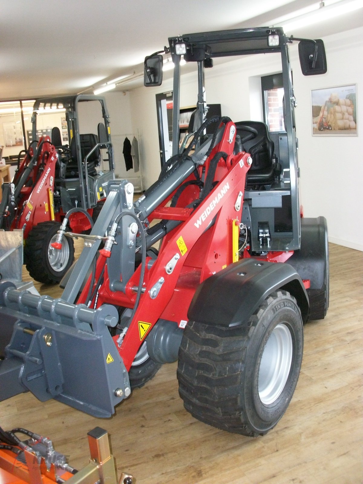 Hoflader of the type Weidemann  1190e, Neumaschine in Fürstenau (Picture 2)