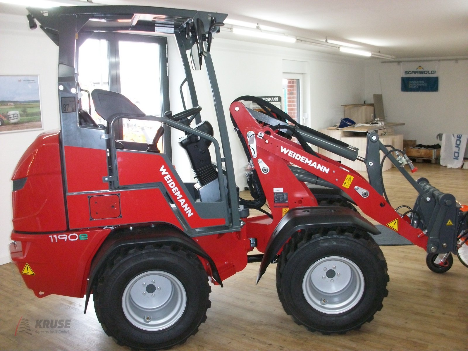 Hoflader of the type Weidemann  1190e, Neumaschine in Fürstenau (Picture 7)