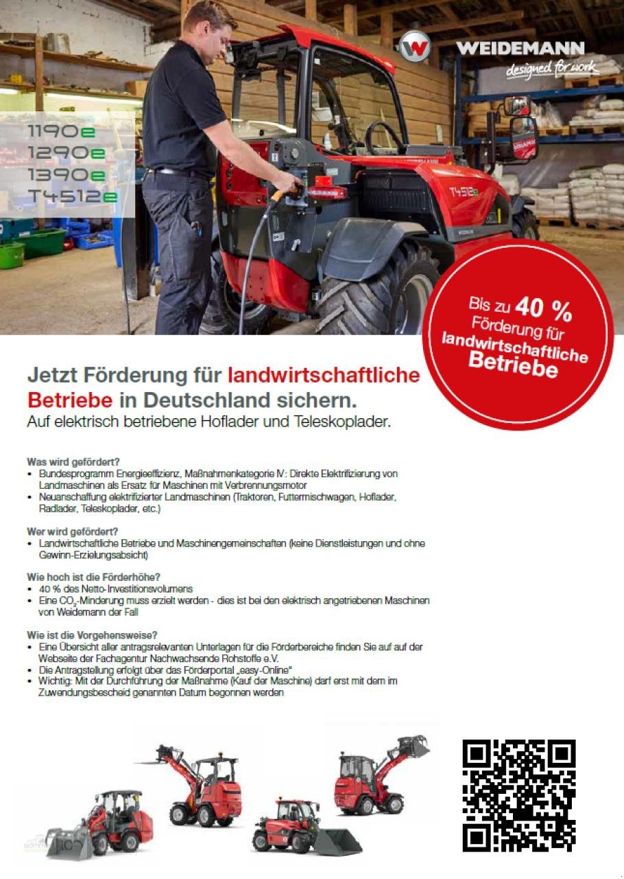 Hoflader typu Weidemann  1190e, Neumaschine v Eslohe–Bremke (Obrázek 3)