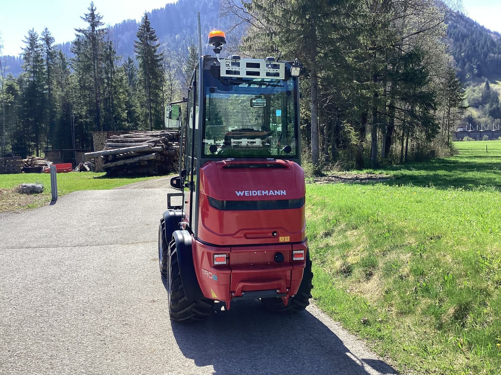 Hoflader от тип Weidemann  1190E, Gebrauchtmaschine в Bezau (Снимка 4)