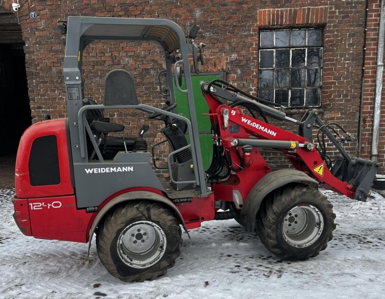Hoflader van het type Weidemann  1240 CX RADLADER, Gebrauchtmaschine in Drebber (Foto 5)